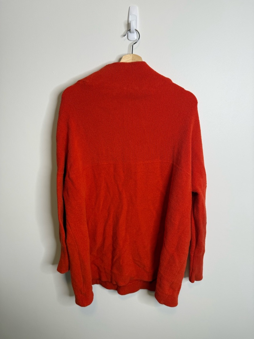 Free People Ottoman Slouchy Tunic orange red size medium - Picture 7 of 7